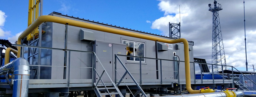 Fuel gas treatment facility